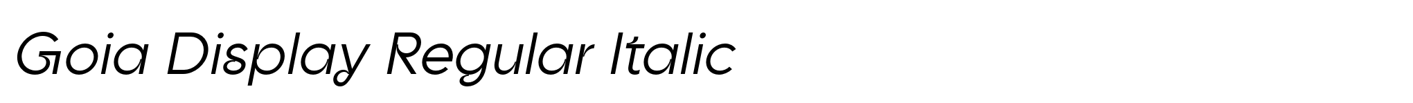 Goia Display Regular Italic image